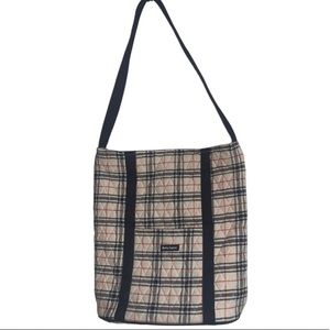 Victorian Heart Bella Taylor Quilted Plaid Washable Cotton Tote Bag